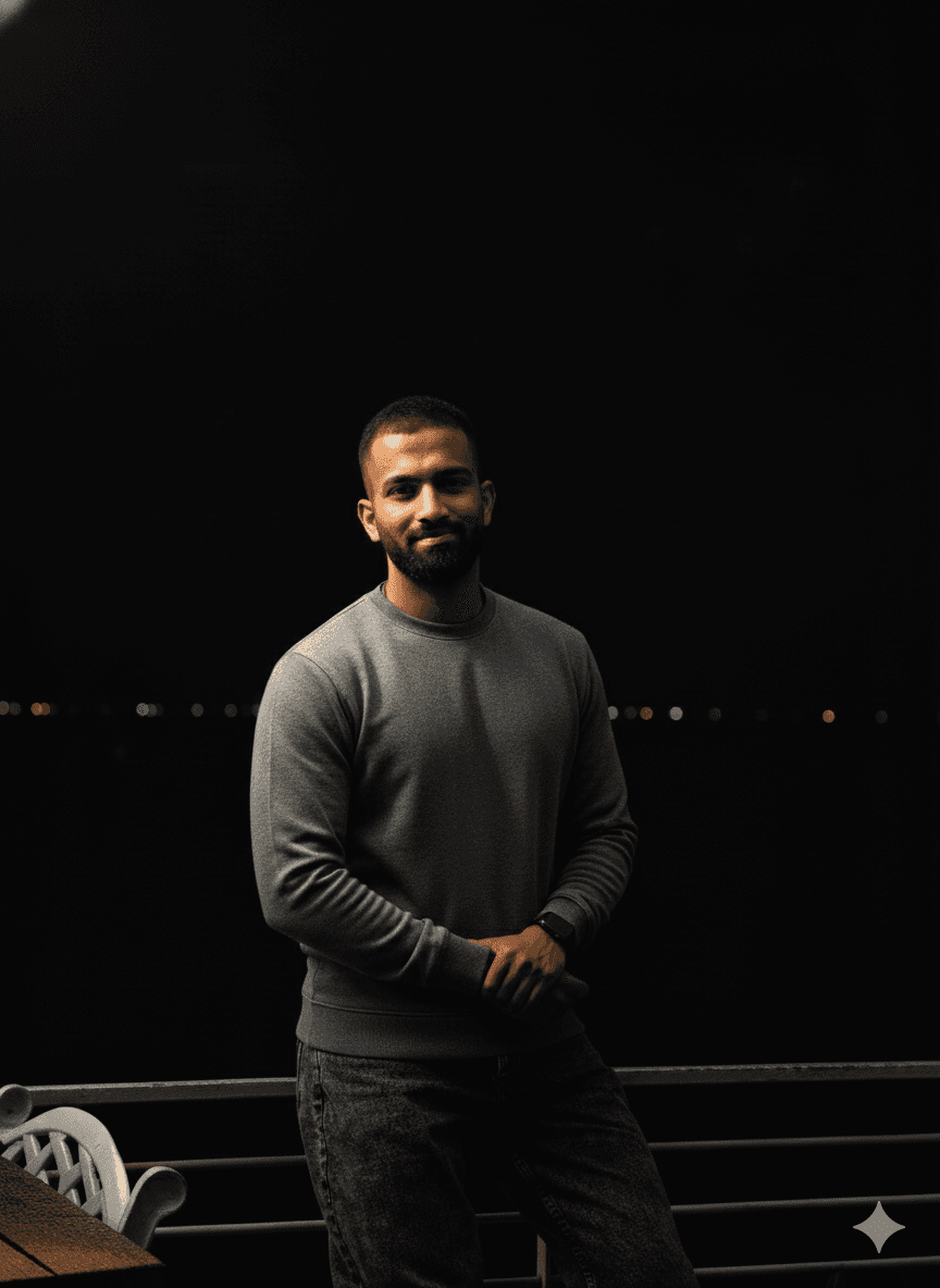 Portrait of Sachin Kumar Kaniyaru